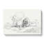 Sketch Of Two Goats by Jean Bernard - Wrapped Canvas Print-55318457