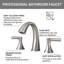 Robinet de lavabo de salle de bain 3 trous avec 2 poignées et drain-120650247