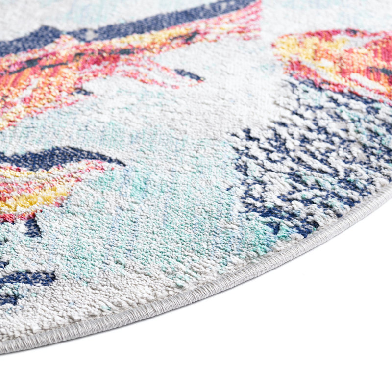 Kesterman Indoor Rug, Round 4'