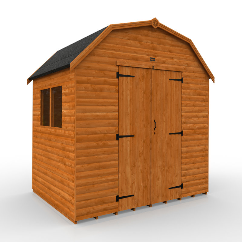 6x8w Tiger Loglap Mini-Barn