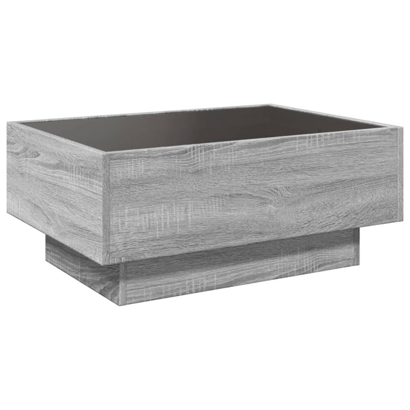 Dailynn Coffee Table, 30cm H x 70cm L x 50cm W, Grey Sonoma