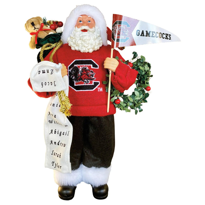 NCAA 12 "College Spirit Proud Santa, South Carolina Gamecocks