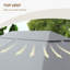 Remplacement du pavillon de pavillon de jardin, remplacement du toit du pavillon de jardin extérieur