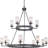 Malek 15 - Light Dimmable Tiered Chandelier