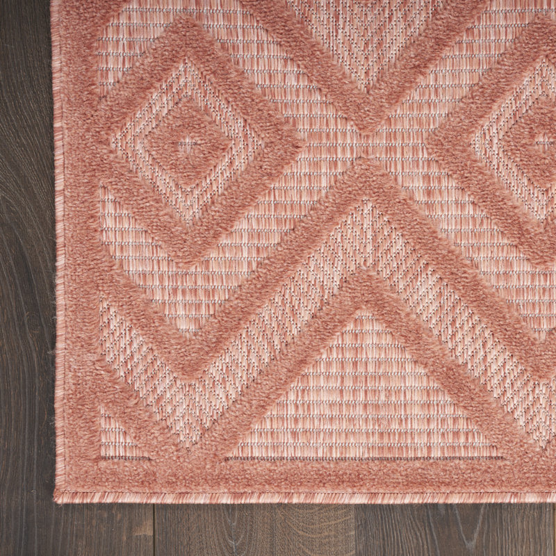 Tapis intérieur / extérieur à motif de losanges / intérieur fondé Select Foundry Select, Tapis de couloir 2 pi x 6 pi