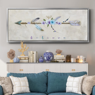 Boho Arrow I - toile encadrée