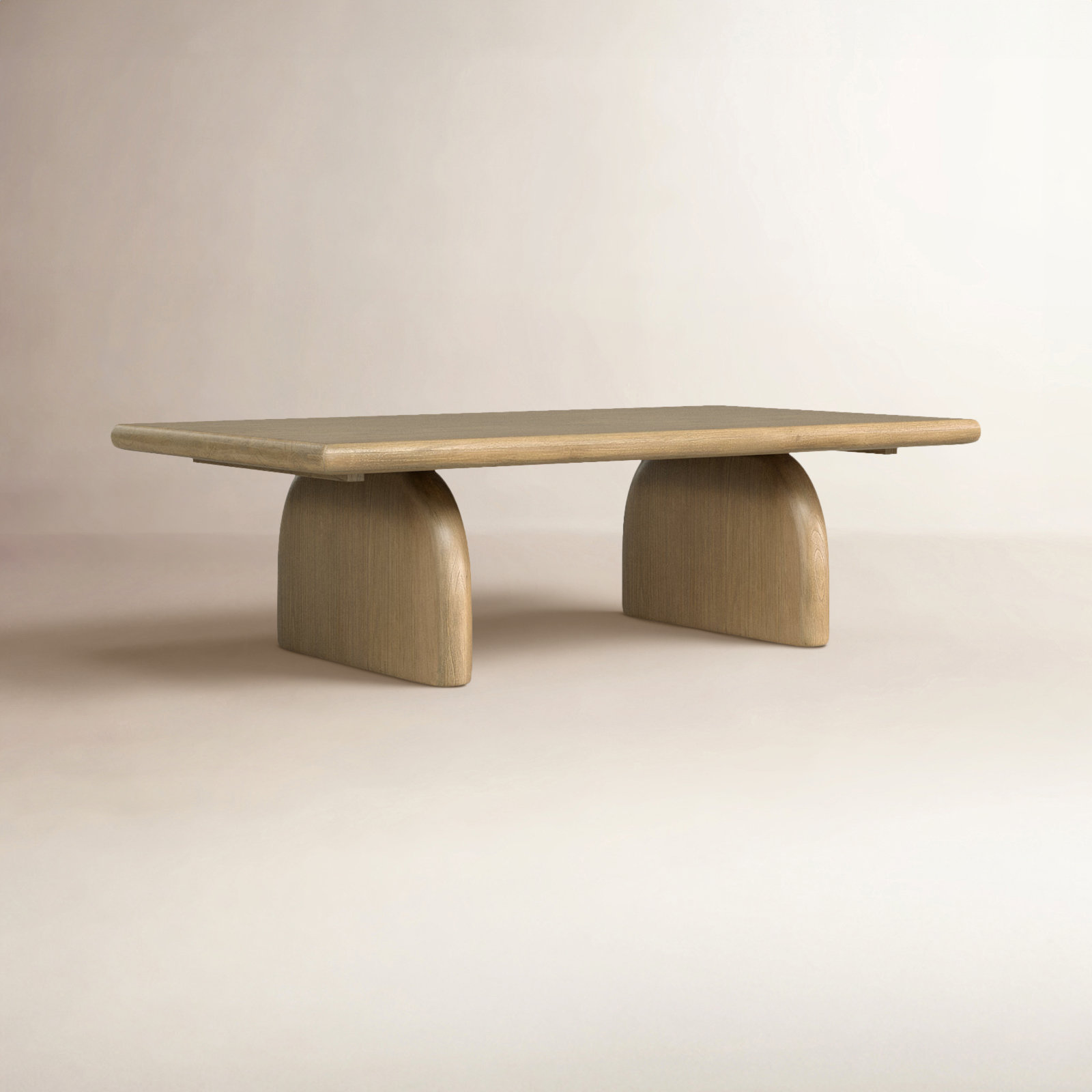 Fen Solid Wood Single Coffee Table