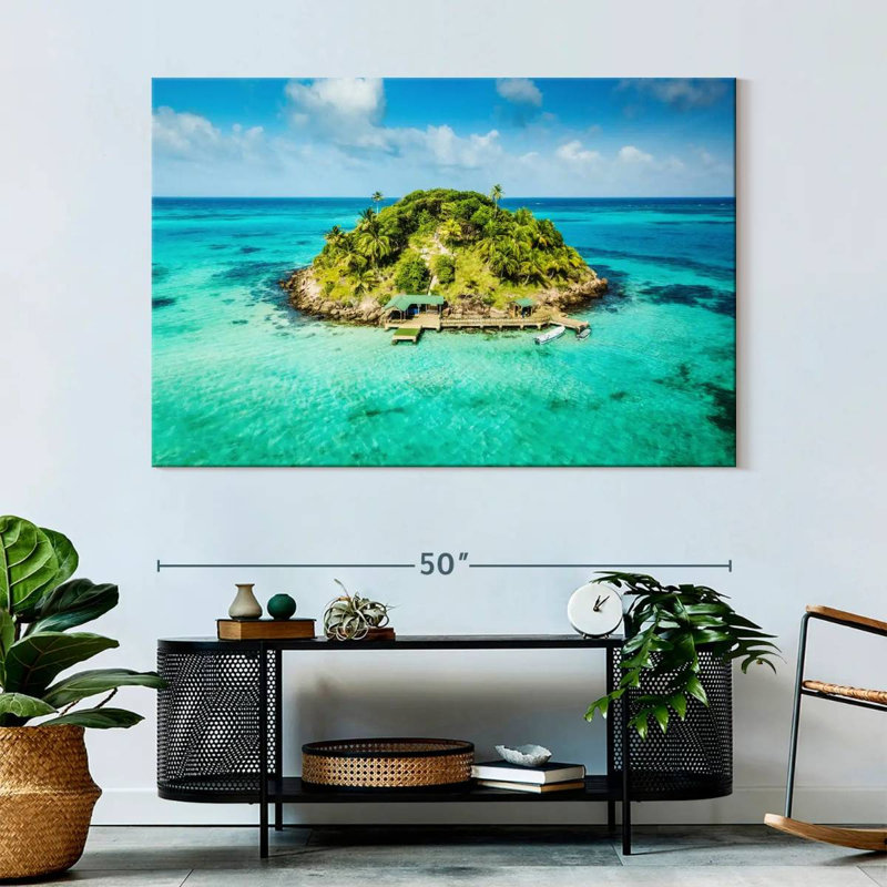 Île de San Andres, Colombie, H 34 po x l 51 po