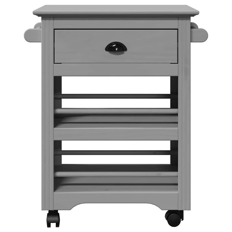 Kitchen Serving Cart, Grey