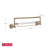 Cassidy 18 in. Glass Shelf with Towel Bar-9741952-14117584