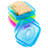 Fresh Keepers Sandwich Lunch Box Containers with Vented Lids