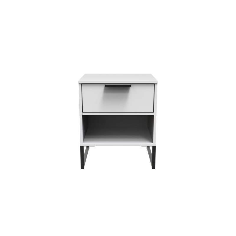Bibek 45cm W Manufactured Wood Bedside Table