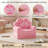 Kids 2-in-1 Foldable Princess Sofa and Flip-Out Lounger, Soft Foam Convertible Chair for Girls Playroom & Bedroom, Pink Gift for Birthday, Ages 1-3-1854273588
