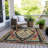 Machine Washable Indoor/Outdoor Xhevrie Red Rug-1254341037