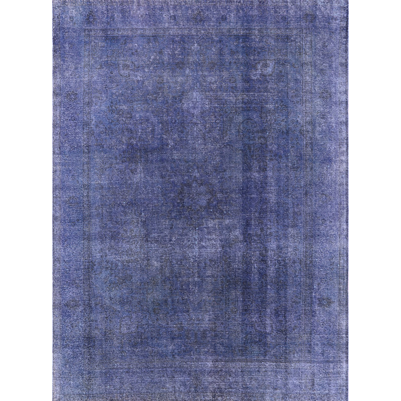 Tapis bleu / gris Icenhour, Rectangle 5 pi x 8 pi