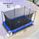 Teamson By Crowntec 15X9ft Black Rectangular Trampoline With Ladder & Enclosure