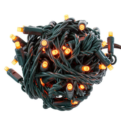 50 Pure Wide Angle Single Mold End-Connecting Coaxial Non-Rectified LED Light Set