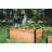 Mezza Keyhole Composting Wood Raised Garden Bed-1250617154