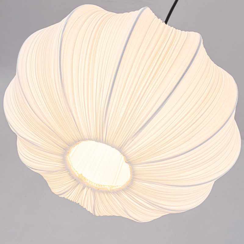 Luminaire suspendu 1 lumière en forme de citrouille