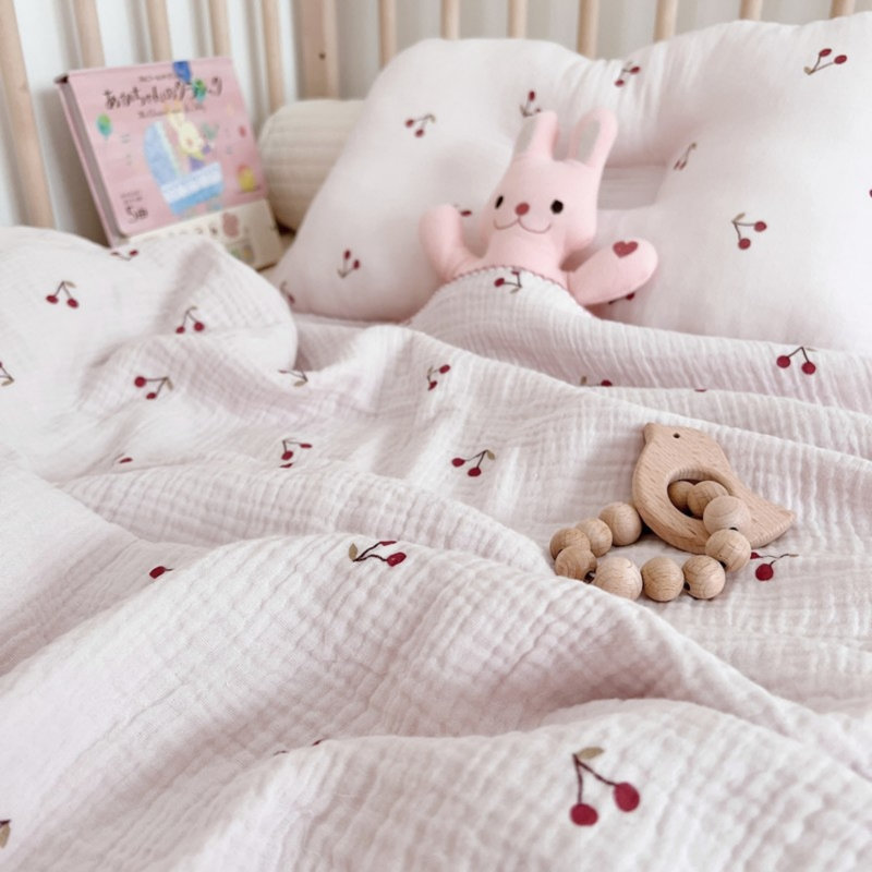 Couverture mignonne pour bébé en coton