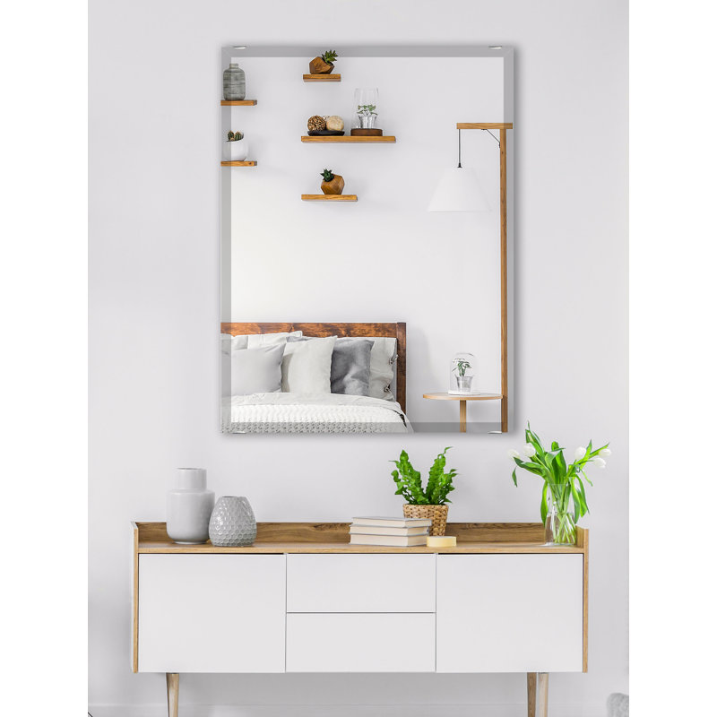 Miroir d'appoint Arvinjot Destiney, 18 po x 36 po