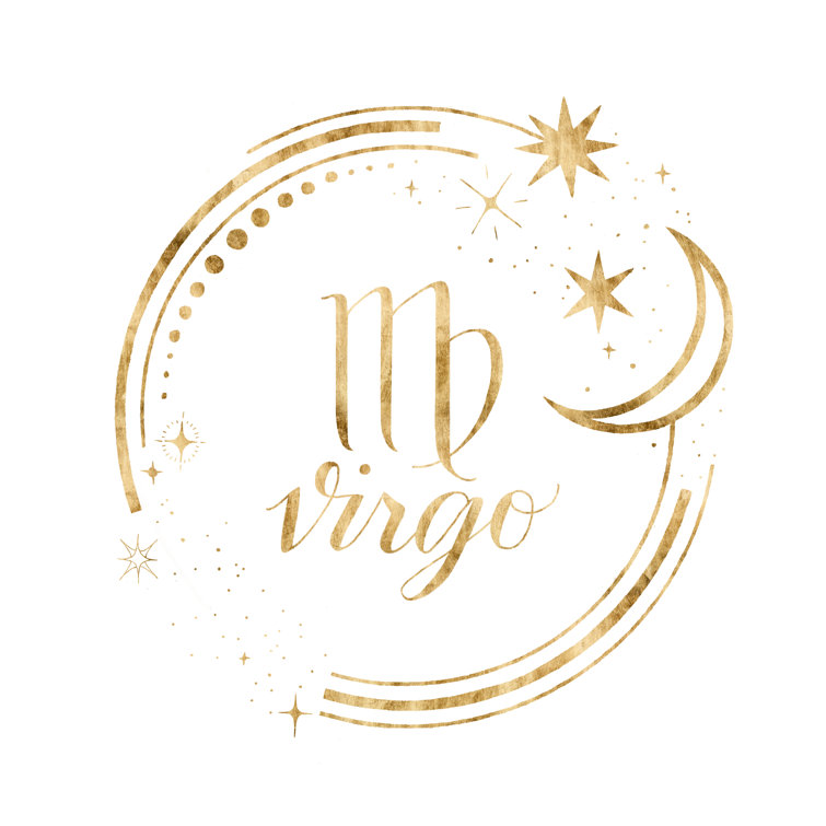 Gilded Astrology VI by Grace Popp - Wrapped Canvas Graphic Art Print