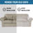 Luxurious Soft Velvet High Stretch Fitted Furniture Protector Box Cushion Non Slip for Large Sofa Slipcover Machine Washable-1228525564-1337239548