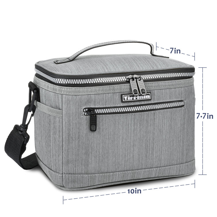 Tirrinia Insulated Lunch Box for Women Men, Leakproof Thermal