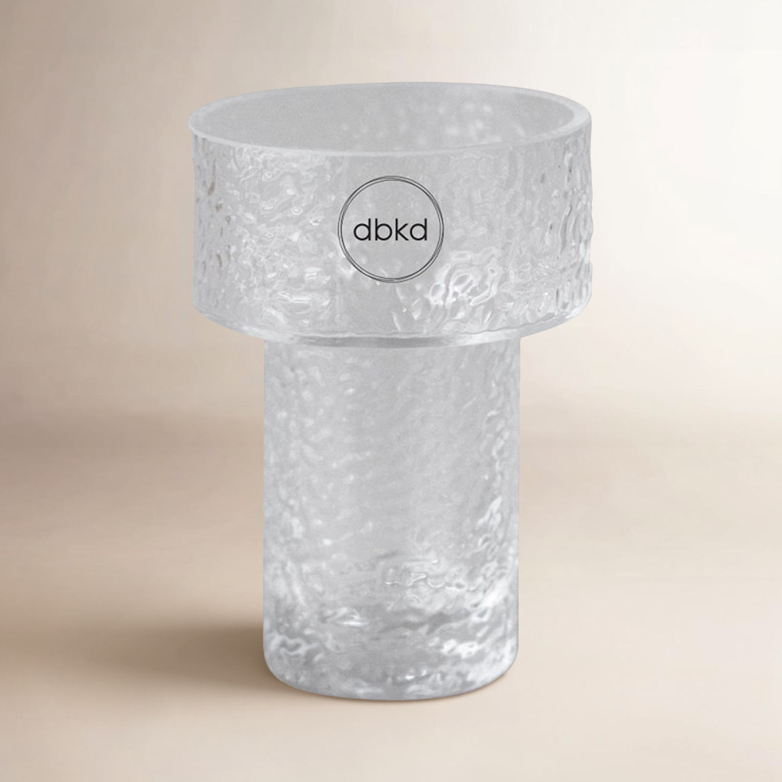 Ceramic Table Vase, 4.72" H x 3.35" W x 3.35" D