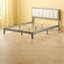Base de lit de style nordique, base de lit plateforme avec lattes en bois-53342563
