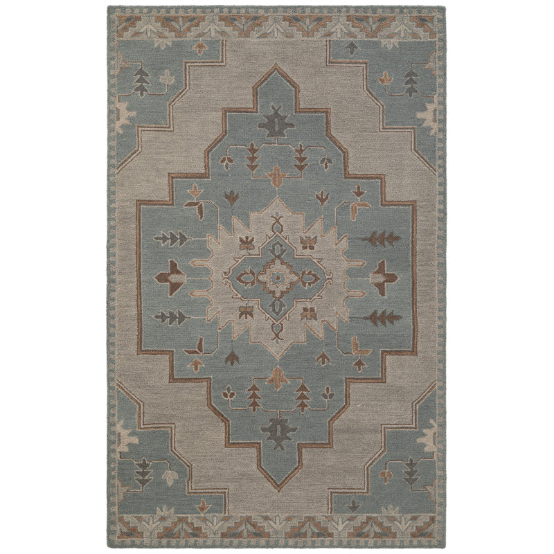 Noble Hand Tufted Wool Indoor Rug, 8'9x11'9