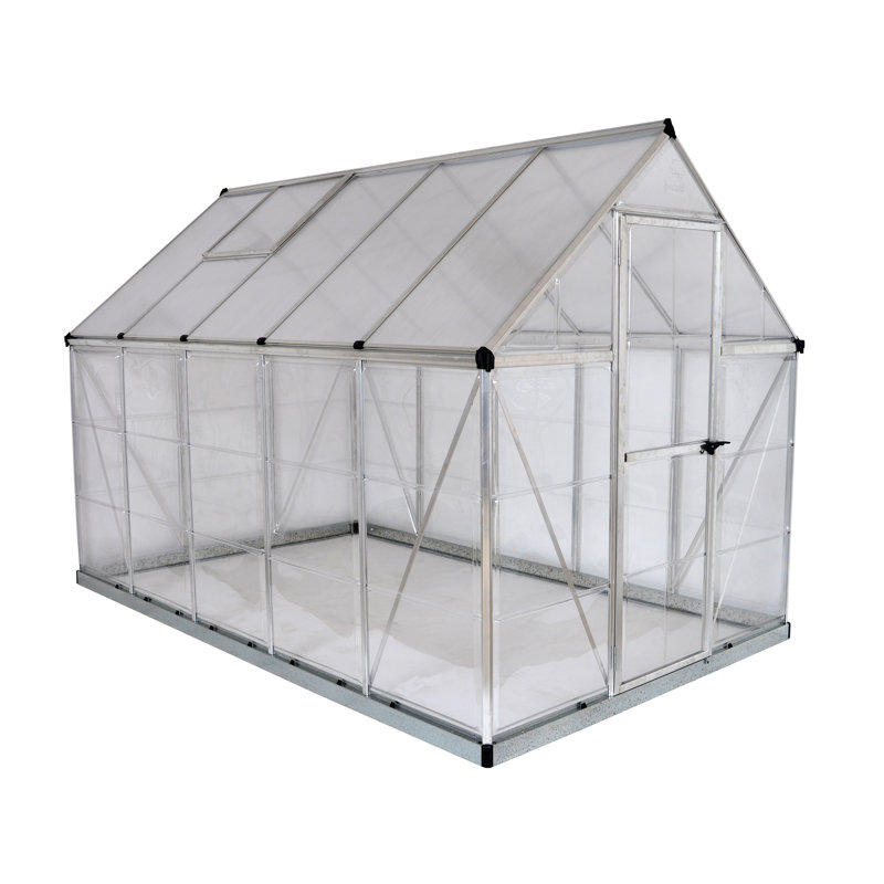 Hybrid 6x10 Greenhouse, Silver