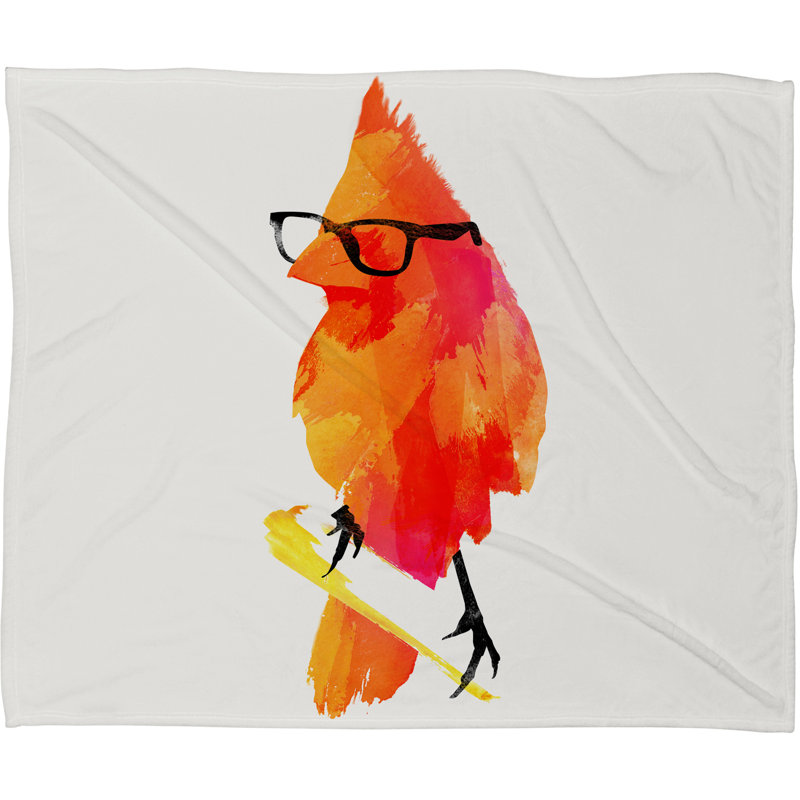 Robert Farkas Throw Blanket, 80" H x 60" W