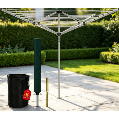 Heavy duty Rotary Washing Line Outdoor