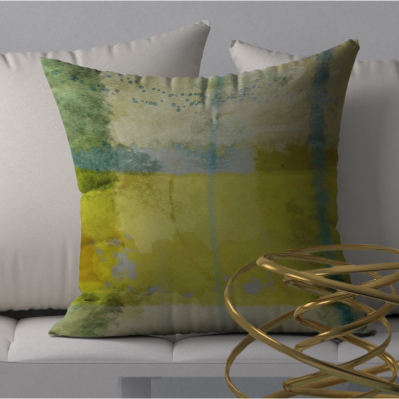 Housse de coussin carrée en forme de coussin Euphatoire, 18" x 18"