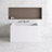 43'' x 28'' Freestanding Soaking Acrylic Bathtub