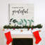 «Forever Grateful», reproduction d'art textuel sur toile tendue-911782321
