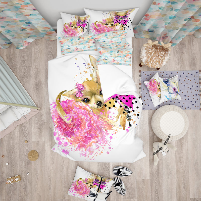 Farmhouse / Country Duvet Cover, Full/Queen Duvet Cover + 2 Shams