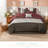 Luxurious Polyester Bedding Sets, Elegant Red Embroidered Design For Home