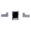 Robinet de salle de bain mural Modern Waterfall