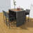 Clivia Bar Set with Stools