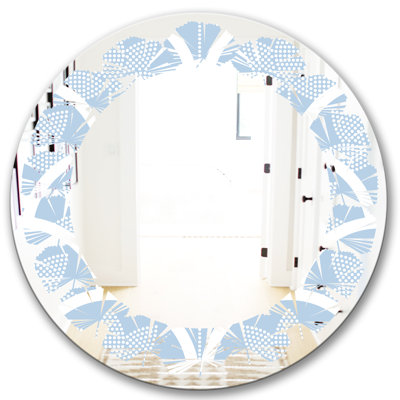 Miroir mural sans cadre à demi-maison americana japanese
