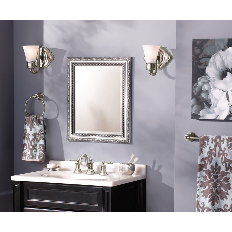Waterhill 1-Light Bath Sconce, Brushed Nickel