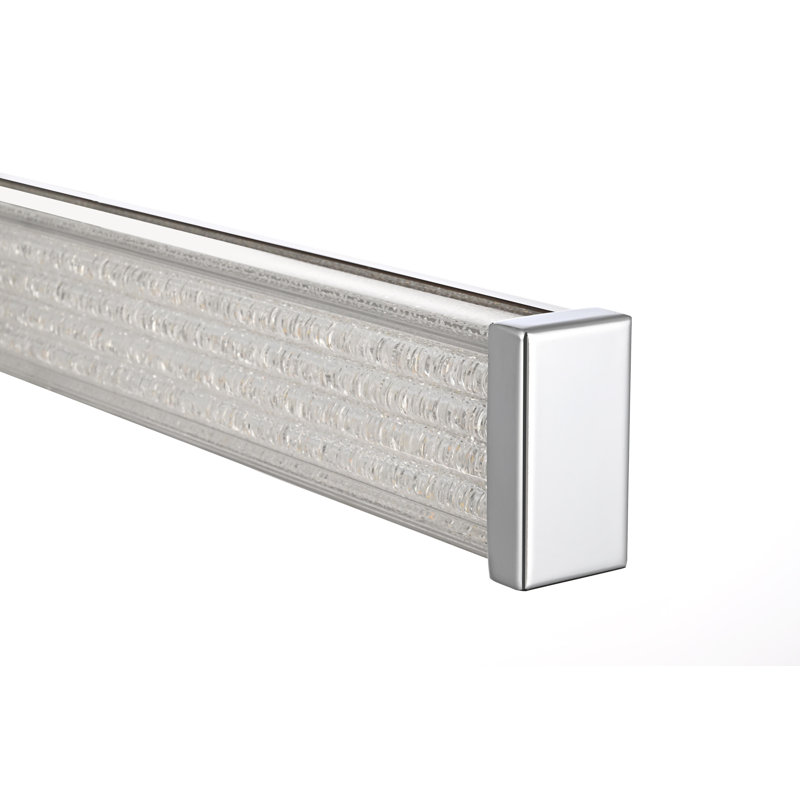 Debbra 36 inch LED Wall Sconce, Chrome
