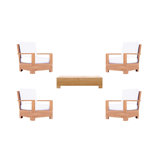 Leveb Outdoor 3 - Piece Conversation Set