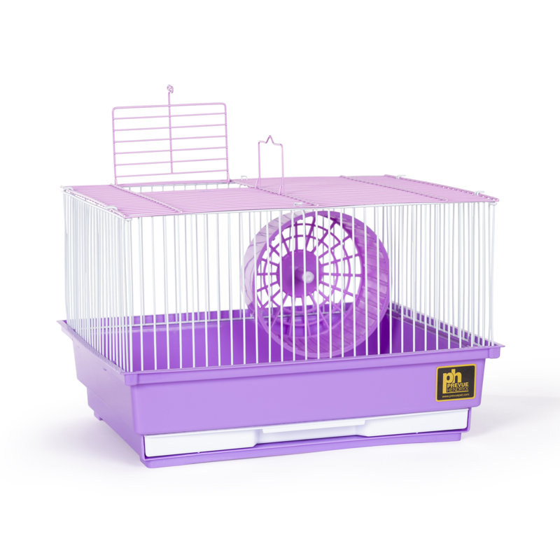 Cage pour petits animaux Kalish, Mauve/blanc
