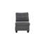 Canapé modulaire modulaire 6 pièces Mobilier de salon modulaire capitonné capitonné gris