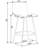 Cleek Swivel Counter Stool with Steel Frame-1341096971-1340625407