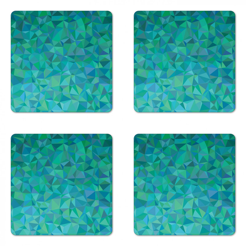 Square 4 Piece Coaster Set
