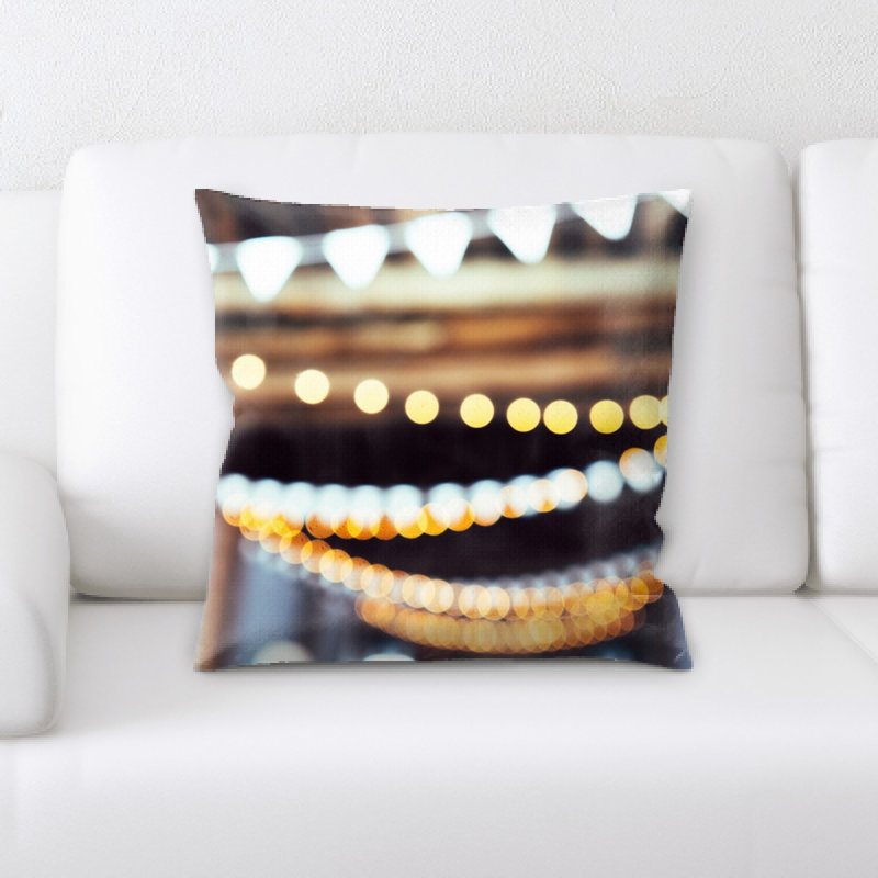 Coussin décoratif flou